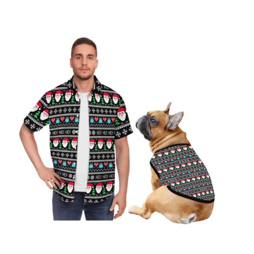 Man and on sale dog matching shirts